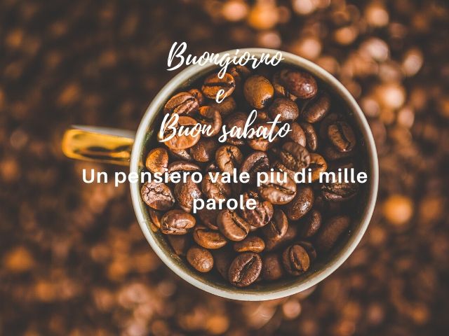 buongiorno e buon sabato immagini