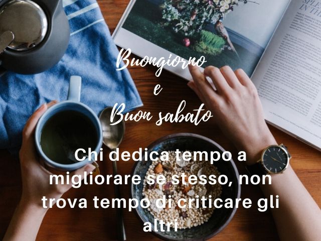 immagini buongiorno sabato