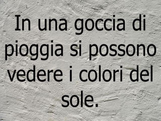 aforismi pioggia amore