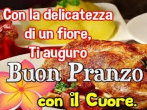 auguri di buon pranzo