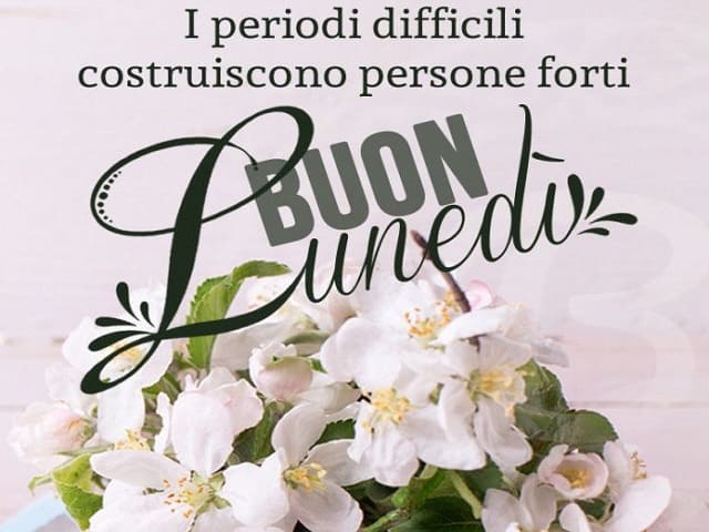 buon lunedì