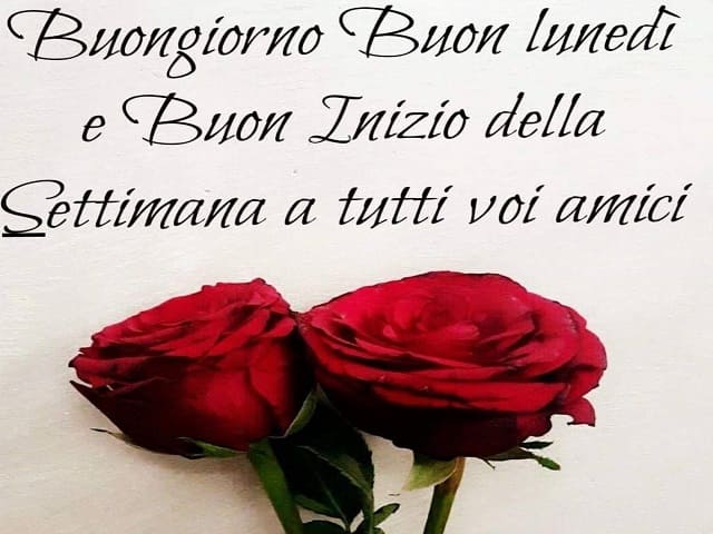 buon lunedì whatsapp