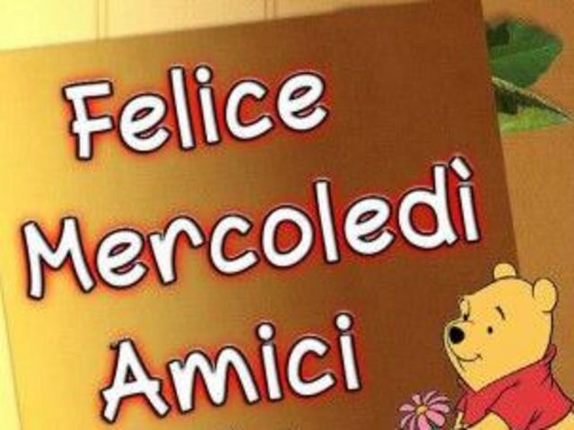 buon mercoledì amicizia 