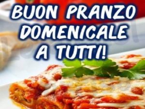 buon pranzo amore