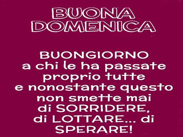 buona domenica amore