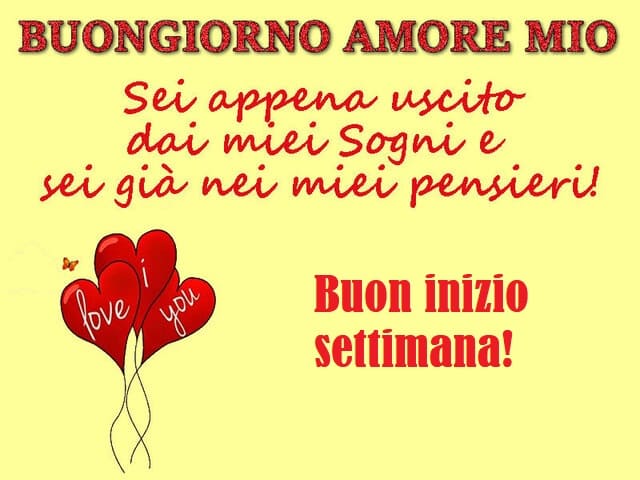 buongiorno romantico immagini