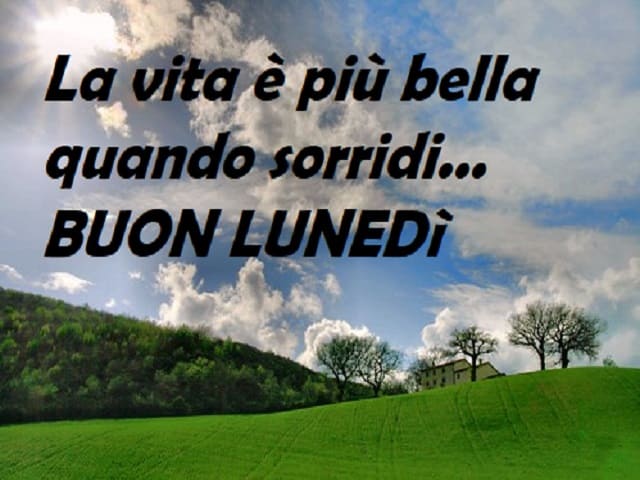 foto buon lunedì