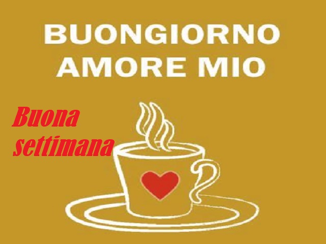 foto buongiorno amore