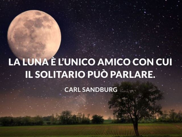 frasi belle luna