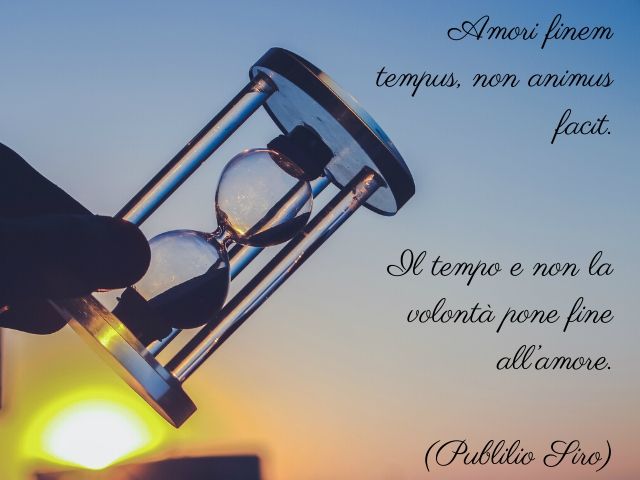 frasi d'amore in latino con traduzione