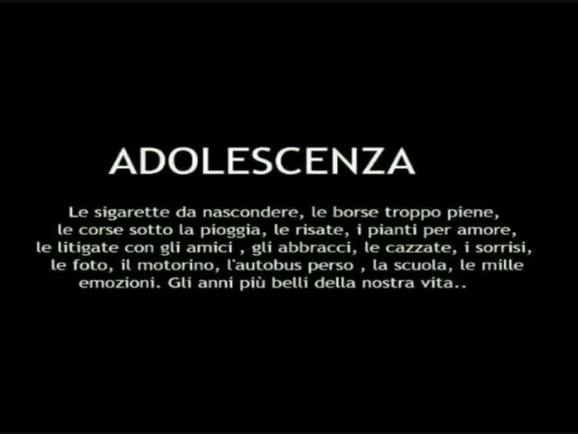 frasi di adolescenza