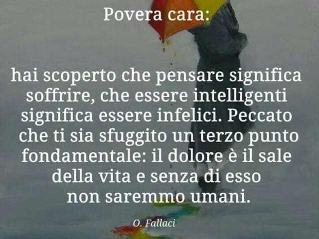 frasi dolore