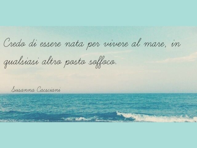 frasi mare vita