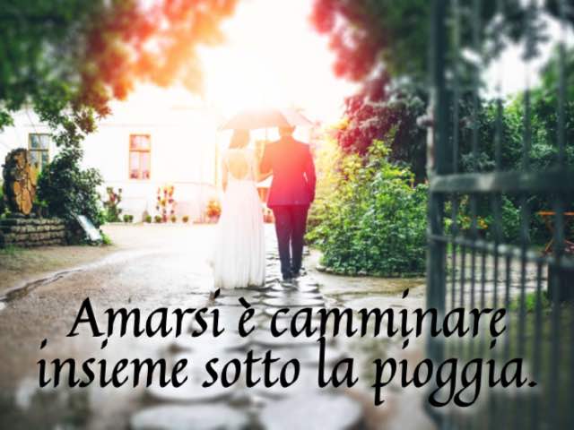 frasi romantiche sulla pioggia