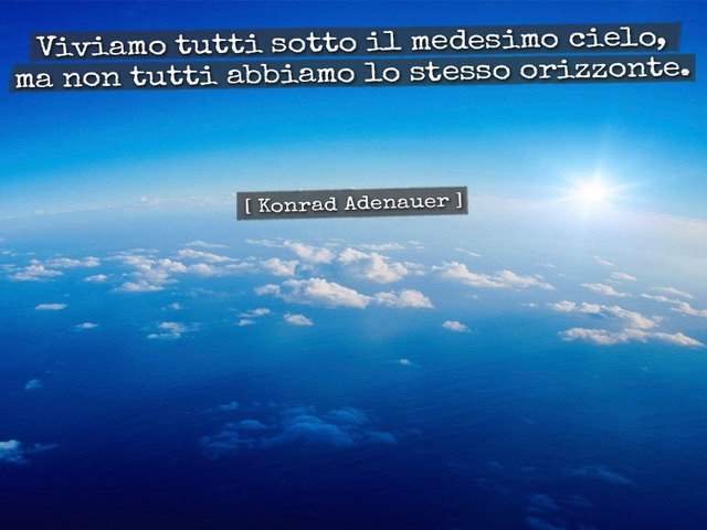 frasi sguardo orizzonte