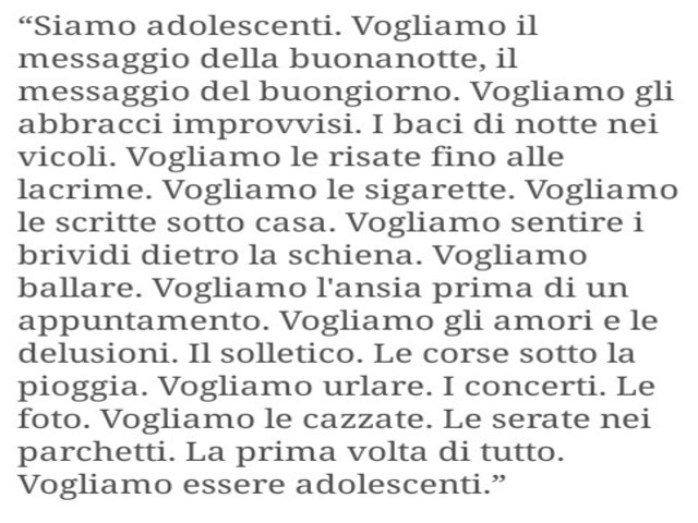 immagini sull'adolescenza