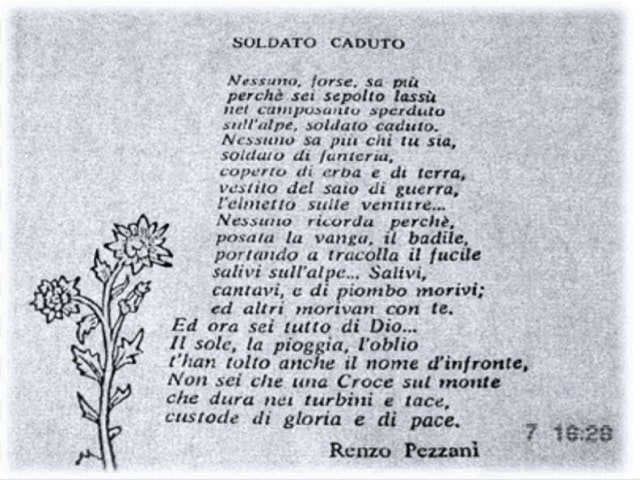 poesie guerra