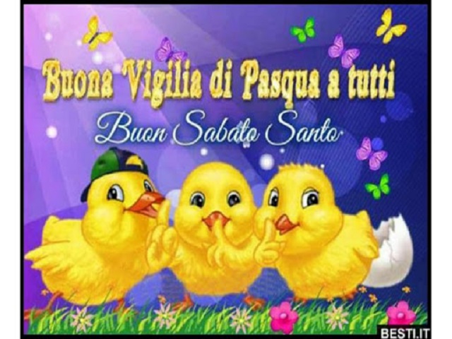 buon sabato di pasqua