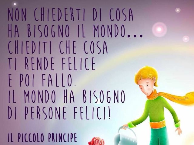 frasi tramonto piccolo principe