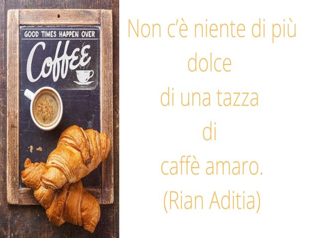 buon lunedì' caffè