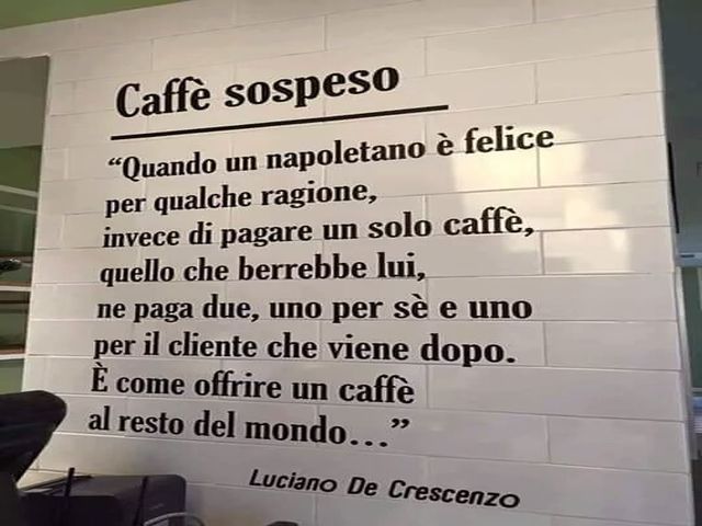 caffè sospeso