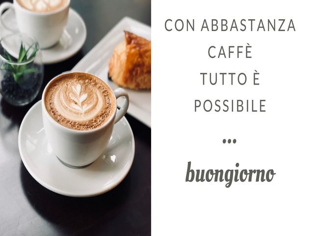 frasi caffè 