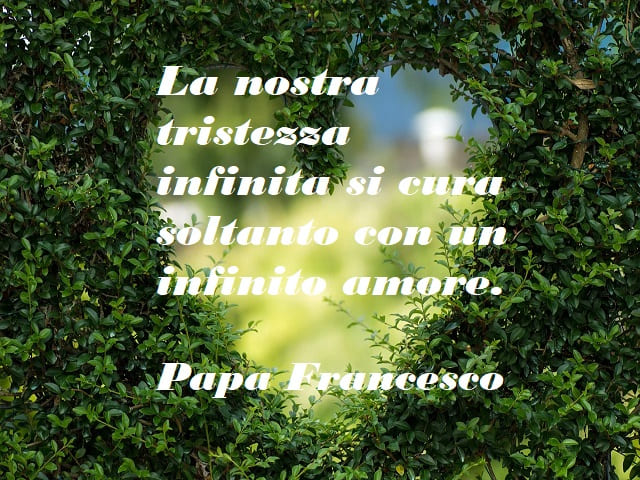 frasi di papa francesco sull'amore