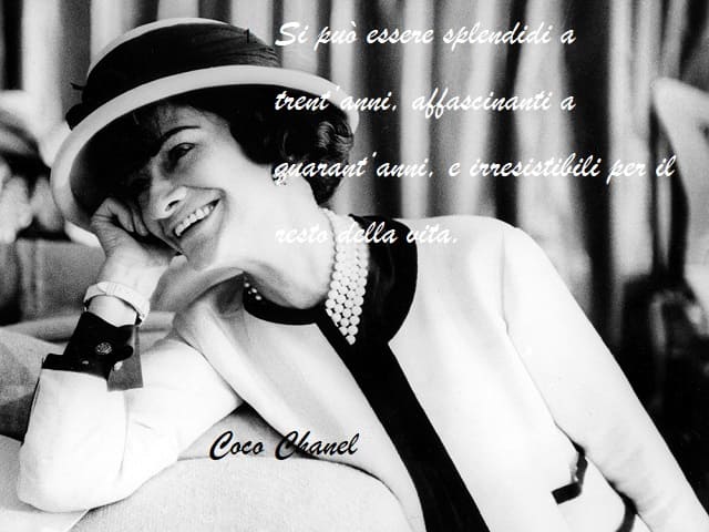 frasi eleganza chanel