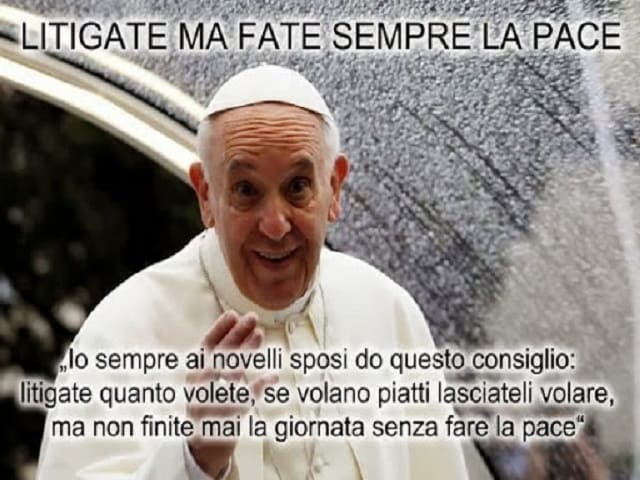 frasi sposi papa francesco