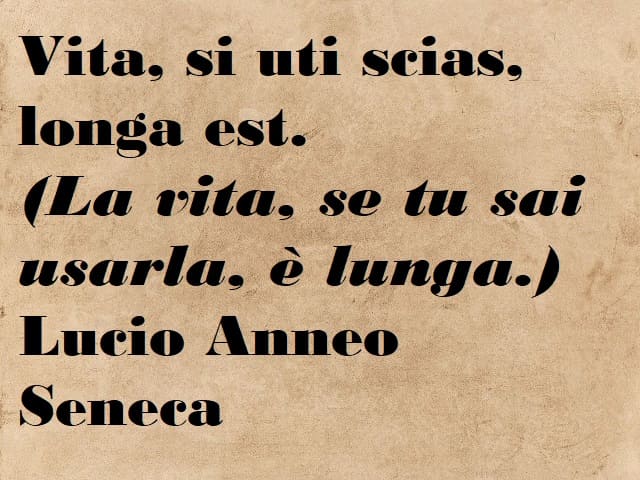 frasi sulla vita in latino