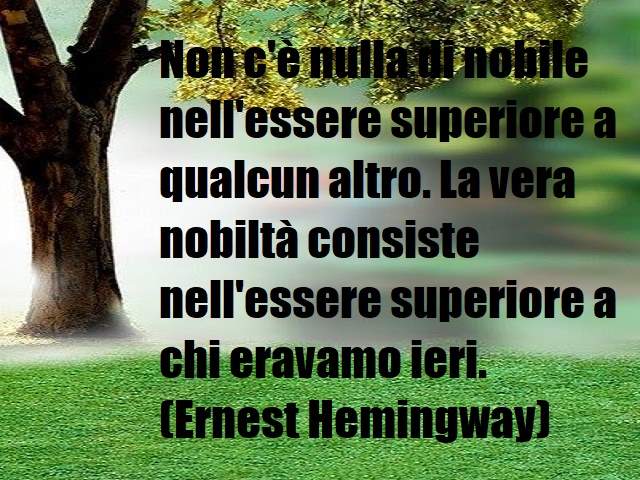 aforismi hemingway