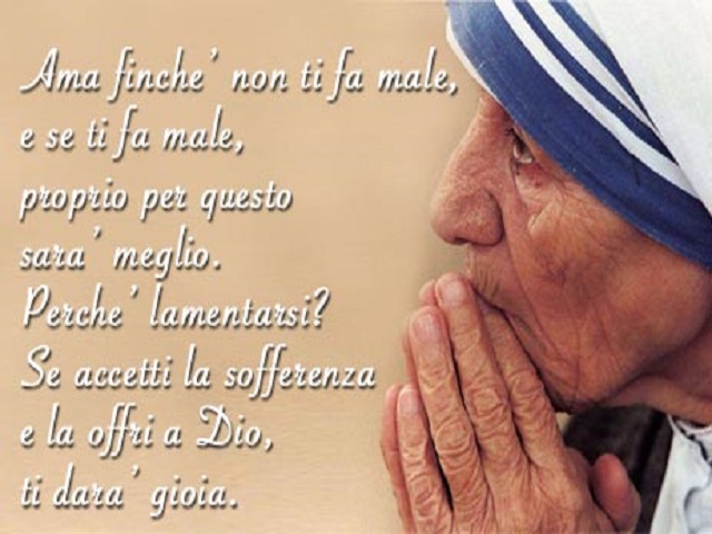 aforismi madre teresa