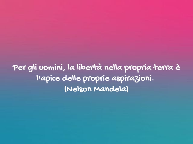 aforismi nelson mandela