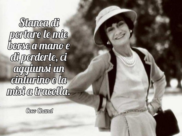 Coco Chanel frasi e immagini