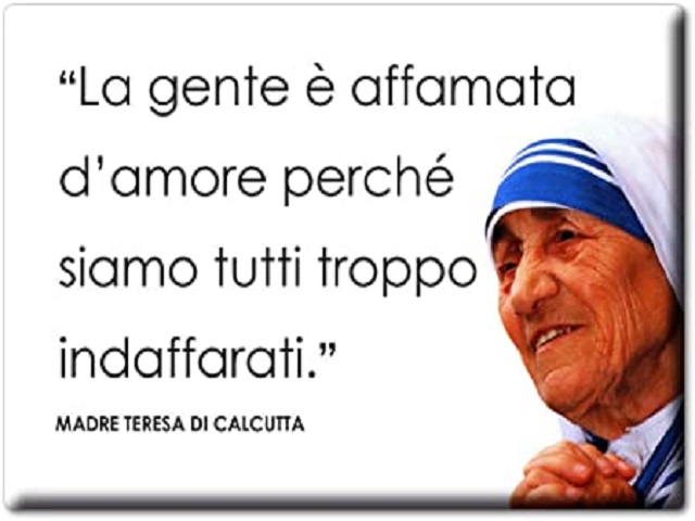 frasi celebri madre teresa