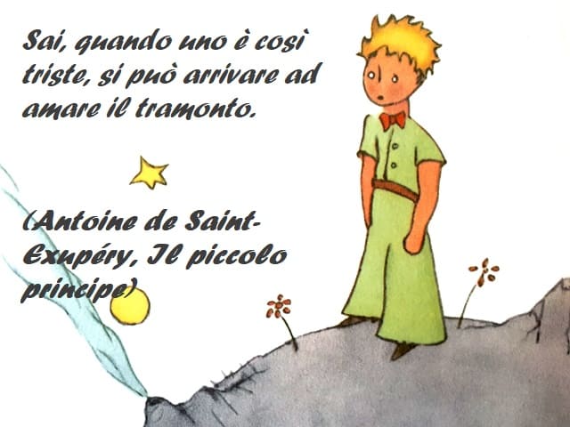 frasi sui tramonti piccolo principe