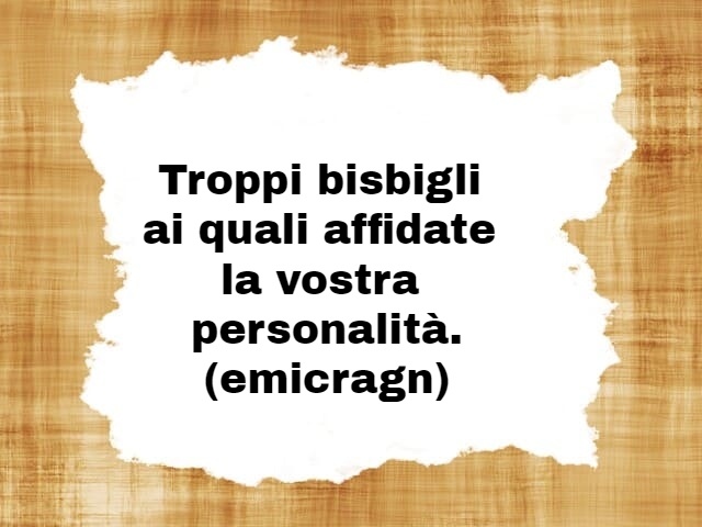 frasi sulla personalità