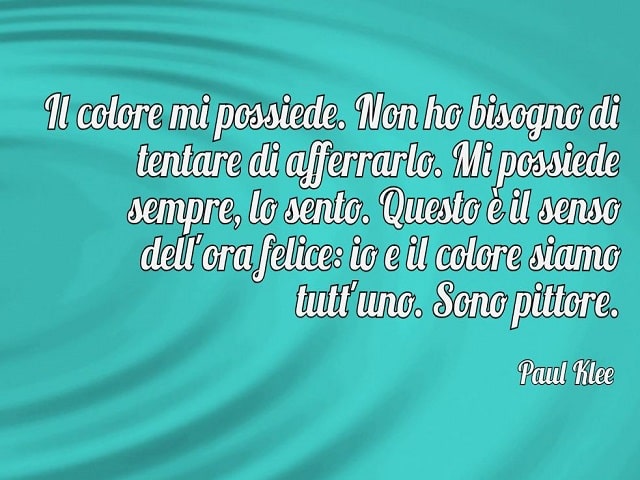 frasi sulla vita e colori