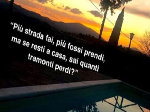 frasi tumblr sul tramonto