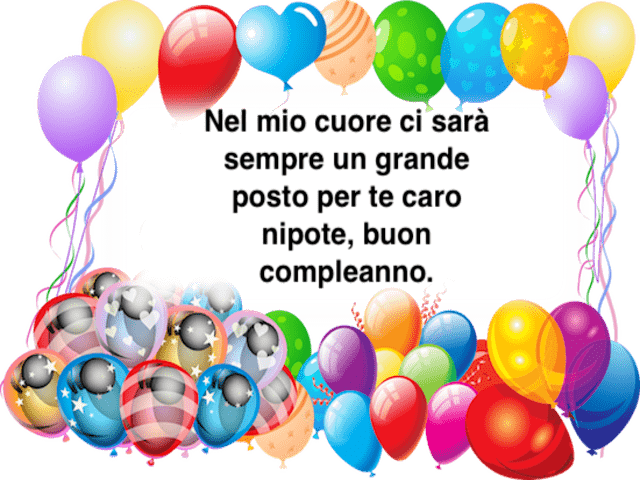 immagini compleanno nipote 