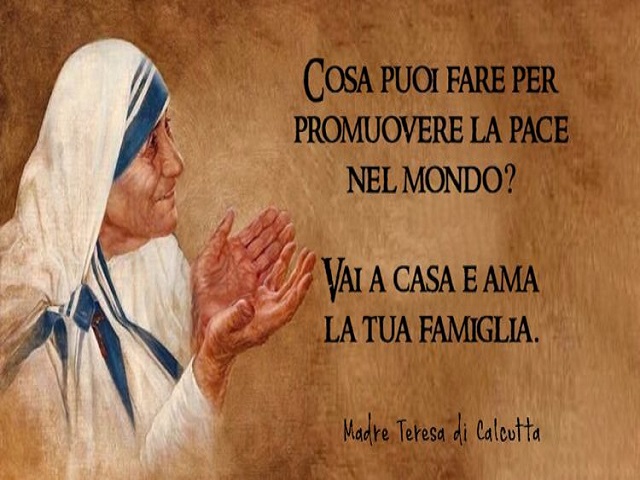 madre teresa di calcutta frasi