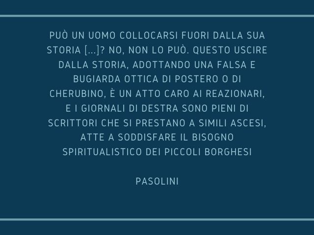 pasolini aforismi