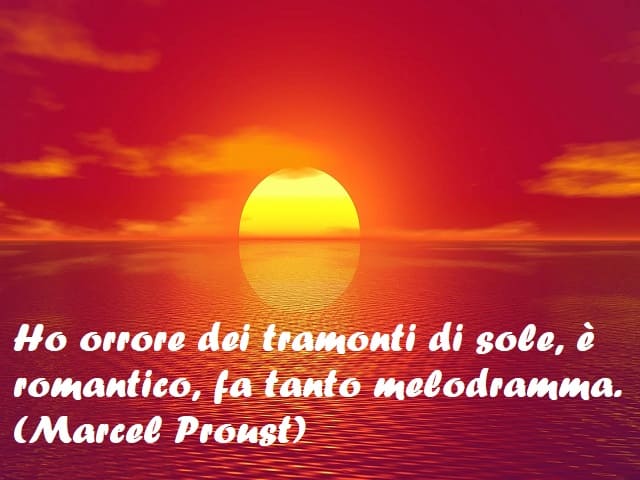 tramonti frasi