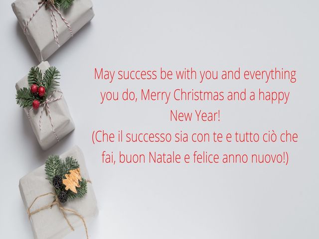 auguri buon natale inglese