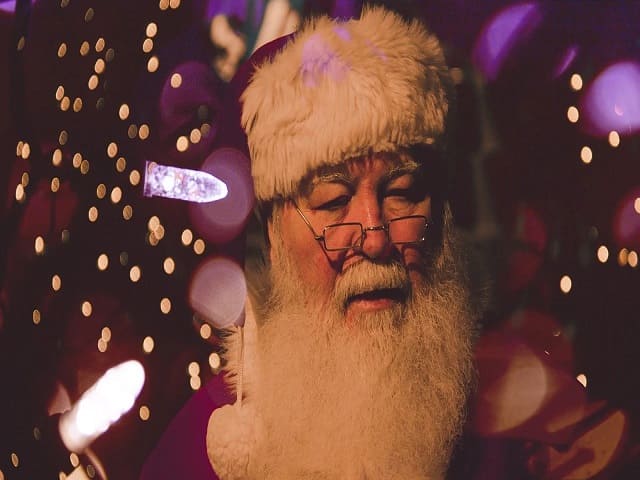 immagini di babbo natale vero