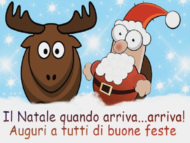 immagini divertenti di babbo natale