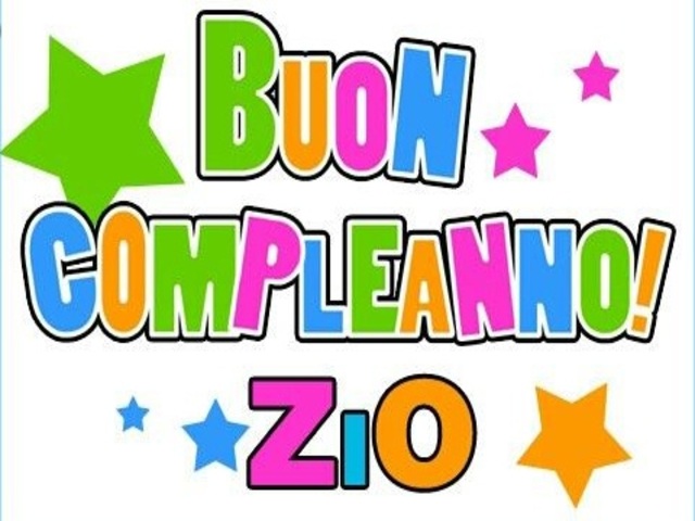 frasi di auguri di buon compleanno zio