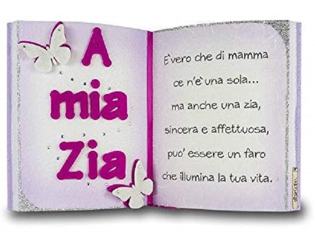 Bracciale Zia In Acciaio Inox Con Ciondolo - Gioiello Regolabile Per Zia - Idea Regalo Compleanno, Festa Mamma, Natale Per Lei