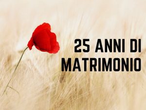 auguri 25 anni matrimonio