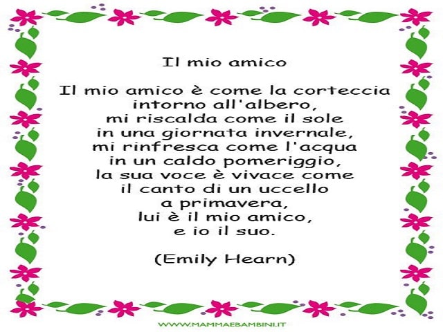 Poesie sull'amicizia: 30 idee tra rime e versi - FrasiDaDedicare